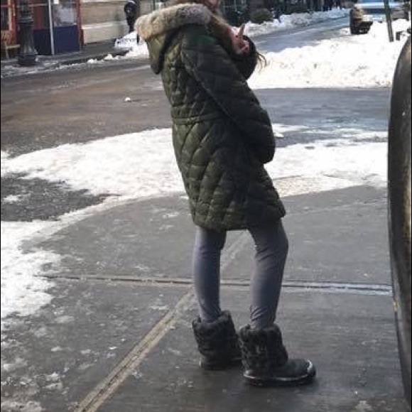 Khaki winter jacket - Picture 5 of 5